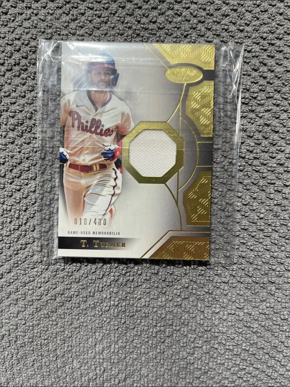 2023 Tier One Trea Turner Game-Used Memorabilia 010/400